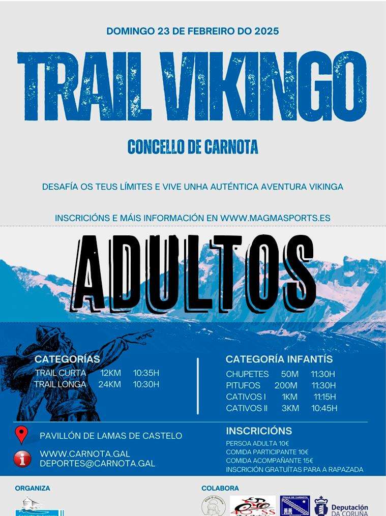 Trail Vikingo (2025) en Carnota