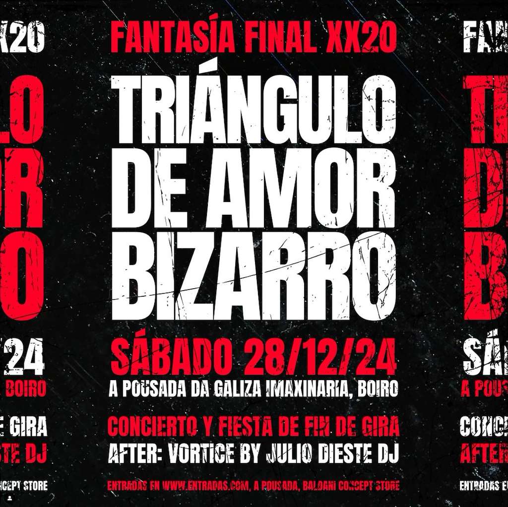 Triangulo de Amor Bizarro - Concierto Fin de Gira (2024) en Boiro