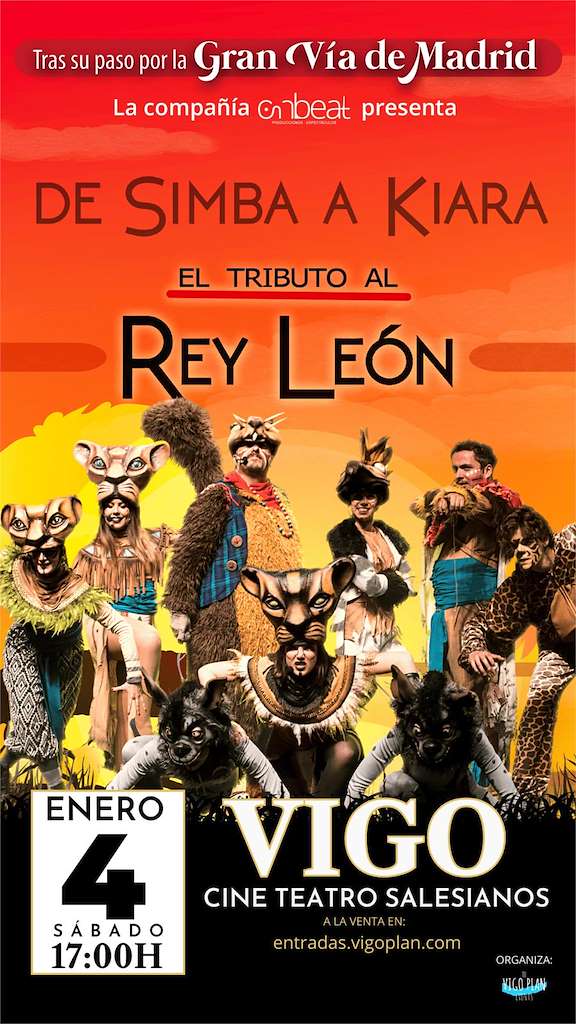 Tributo al Rey León (de Simba a Kiara) (2025) en Vigo