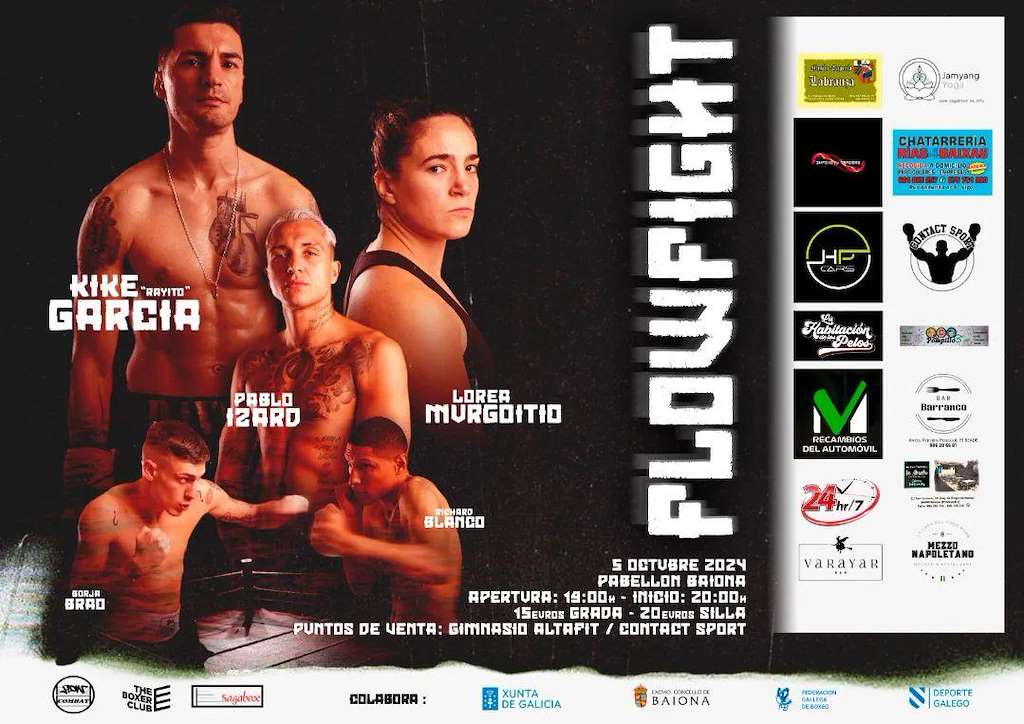 Velada de Boxeo Flow Combat TBC en Baiona