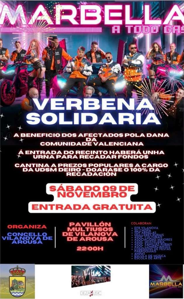 Verbena Solidaria (2024) en Vilanova de Arousa