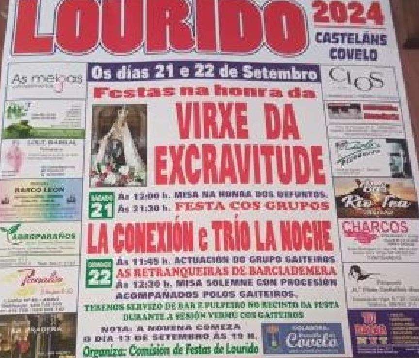 Virgen de la Esclavitud de Lourido (2024) en Covelo