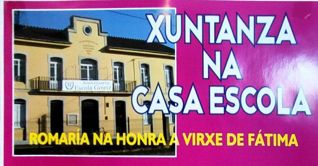 Virxe da Fátima de Goiriz en Vilalba