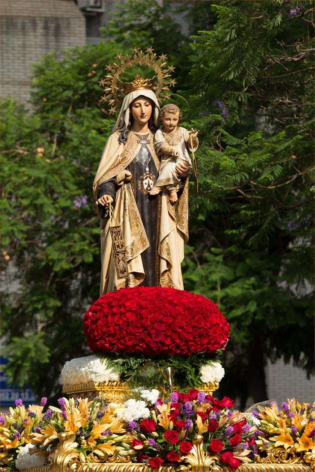 Virxe do Carme de A Ribeira (2024) en Viveiro