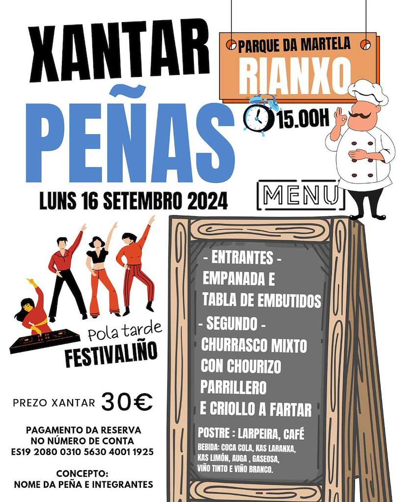 Xantar das Peñas  (2024) en Rianxo