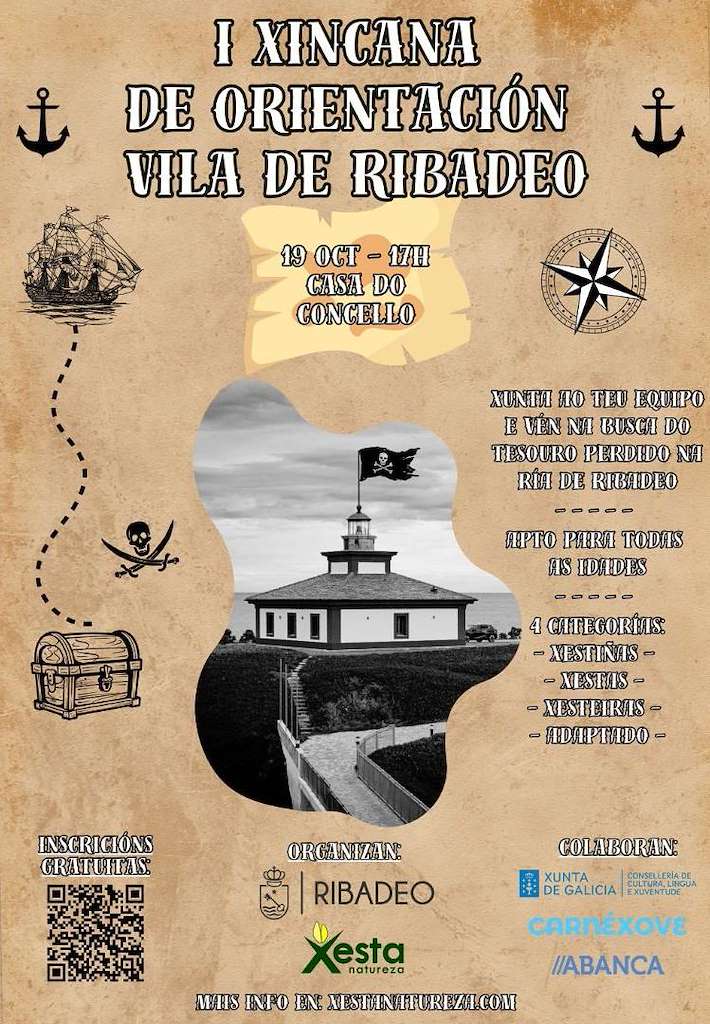 I Xincana de Orientación en Ribadeo