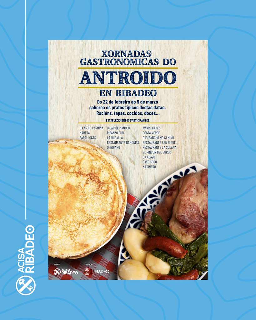 Xornadas Gastronómicas do Antroido (2025) en Ribadeo