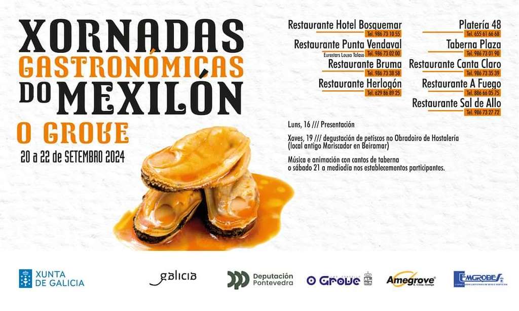 Xornadas Gastronómicas do Mexillón (2024) en O Grove