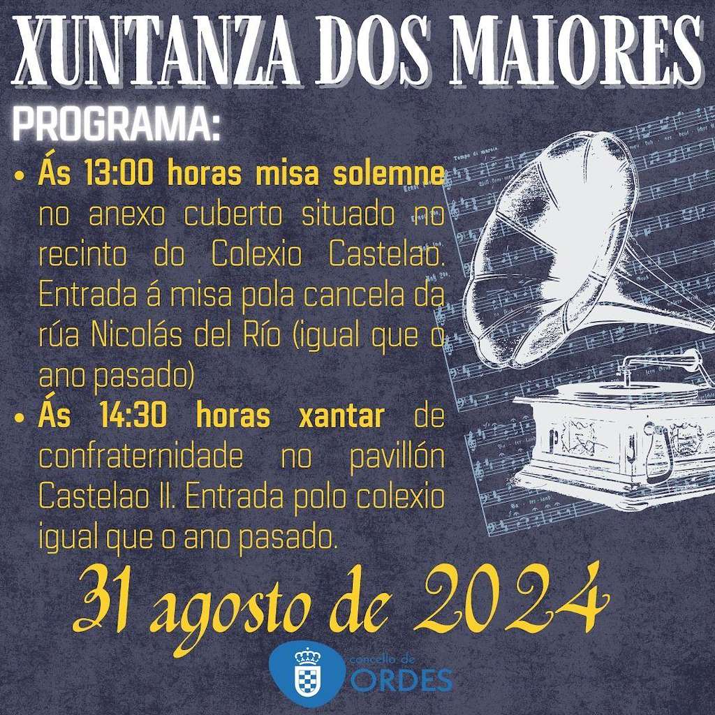 Xuntanza dos Maiores (2024) en Ordes