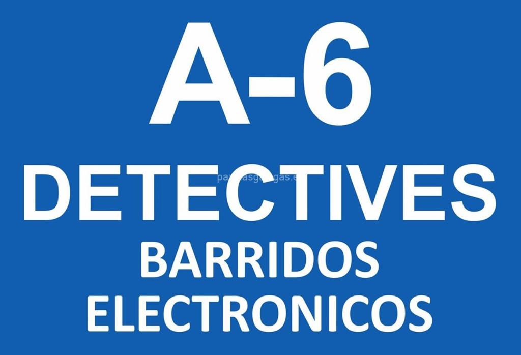 logotipo A-6 Detectives