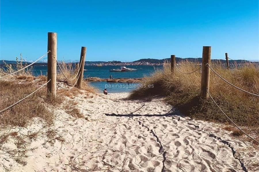 Playa A Lameira en A Illa