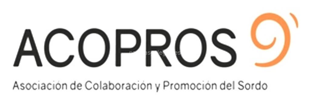 logotipo Acopros - Asociación de Colaboración y Promoción del Sordo