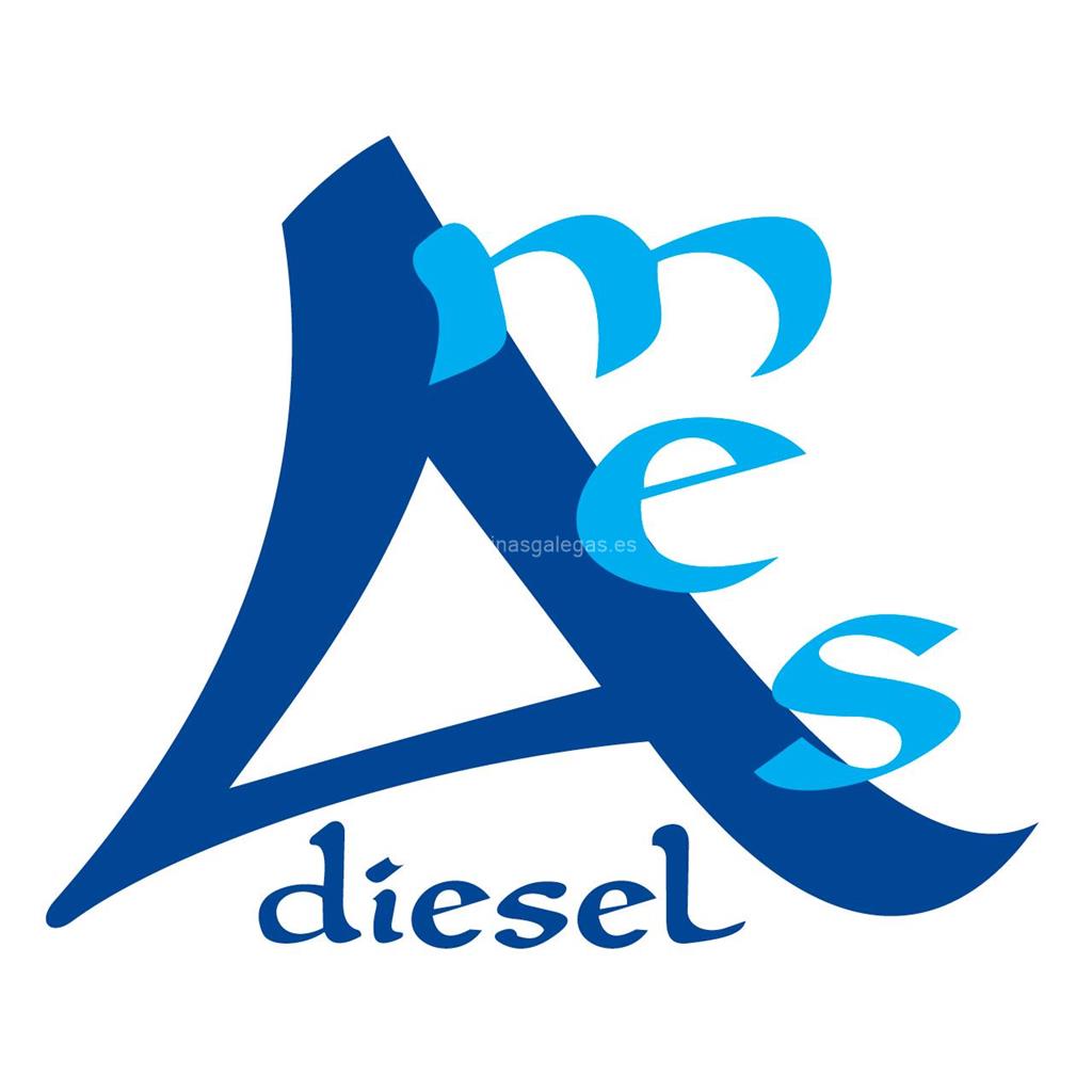 logotipo Ames Diésel (Delphi)