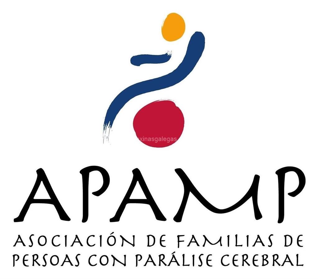 logotipo Apamp - Asociación de Familias de Persoas con Parálise Cerebral - Centro Residencial Navia