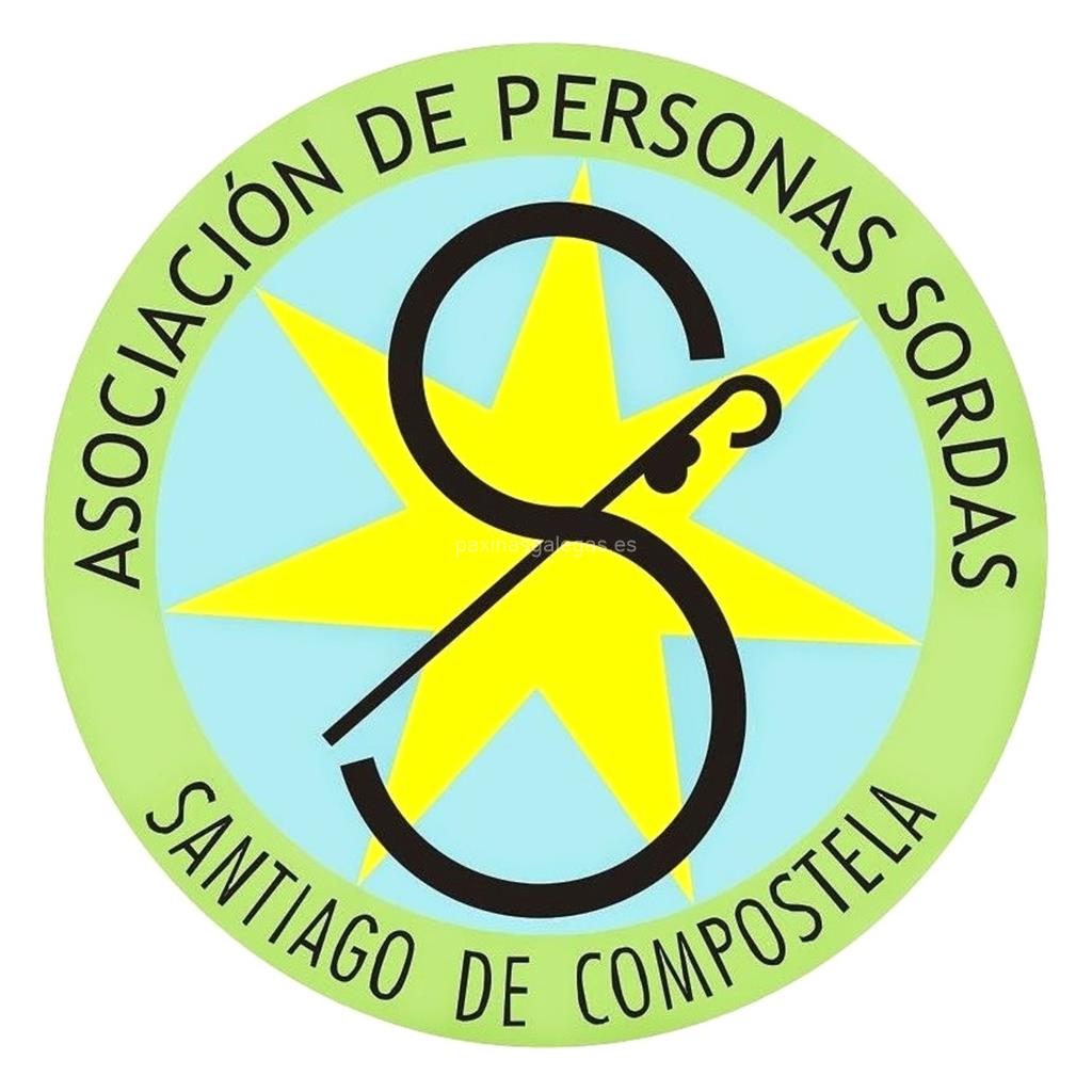 logotipo APSSC - Asociación de Persoas Sordas de Santiago