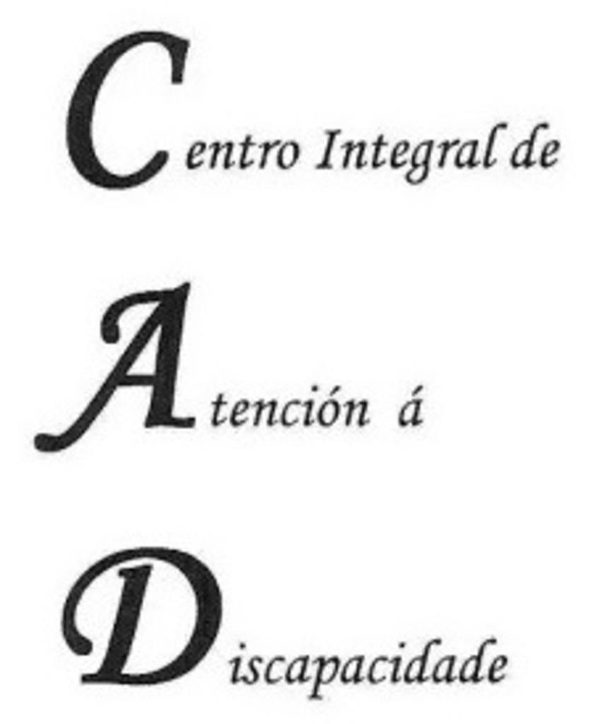 logotipo C.A.D. - Centro Integral de Atención á Discapacidade