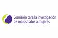 logotipo Comisión para la Investigación de Malos Tratos a Mujeres