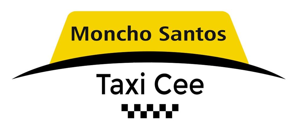 logotipo Moncho Santos Taxi Cee