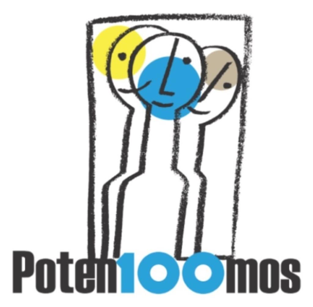 logotipo Poten100mos