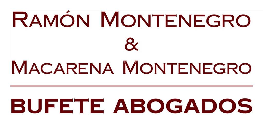 logotipo Ramón Montenegro & Macarena Montenegro Bufete