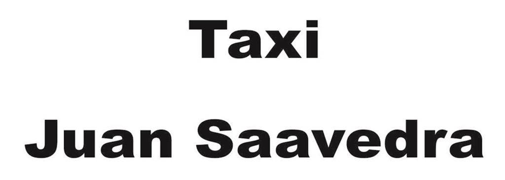 logotipo Taxi Juan Saavedra