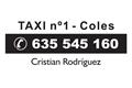 logotipo Taxi Nº 1 Coles