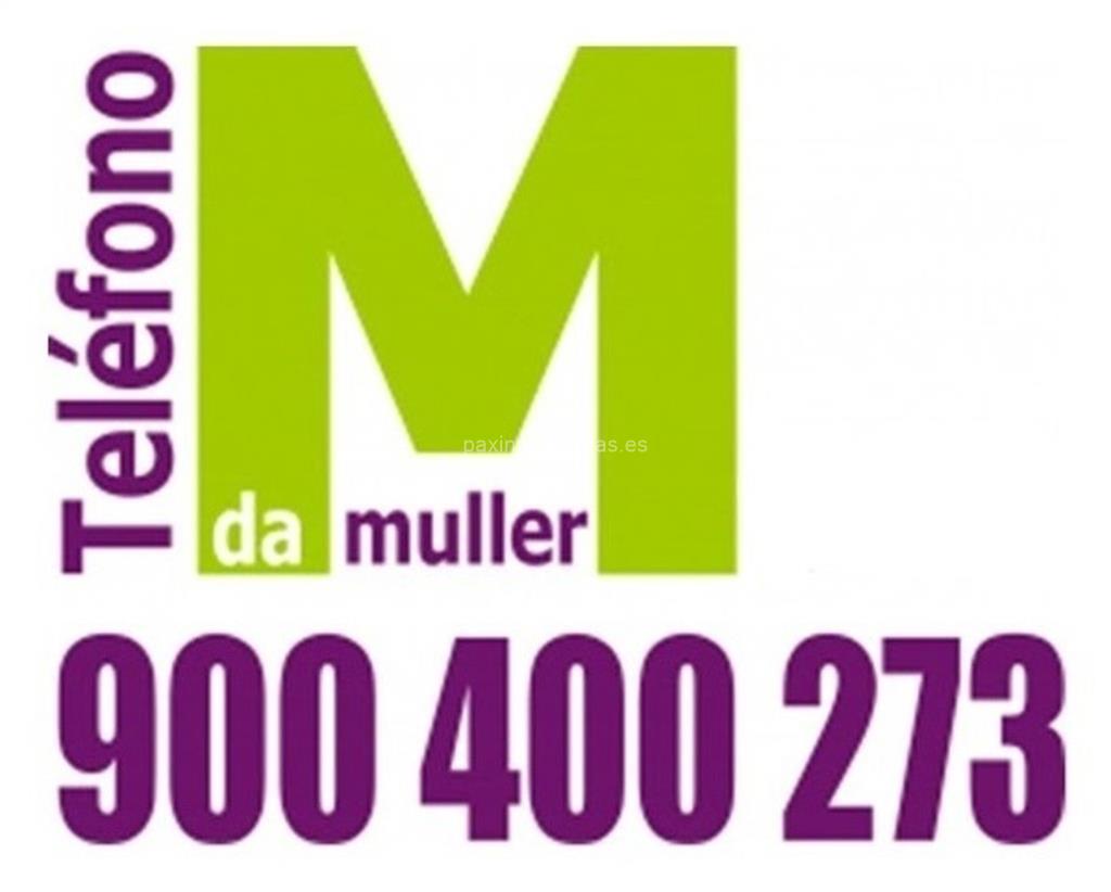 logotipo Teléfono da Muller